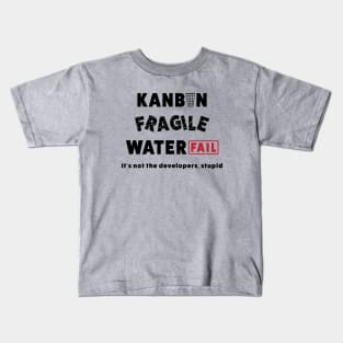 Kanbin Fragile Waterfail Kids T-Shirt